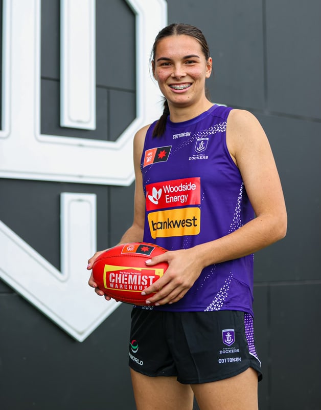 Fremantle Football Club Brand Solicitors Player Sponsor Tunisha Kikoak